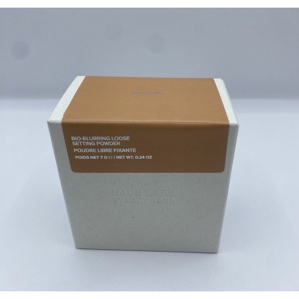 Haus Labs Bio-Blurring Loose Setting Powder Deep Honey Full Size Talc-Free NIB - Picture 9 of 10